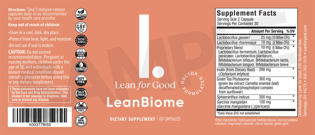 Lean for Good®: The Official Website for LeanBiome Weight Loss Supplement
